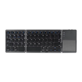 Portable Foldable Folding Keyboard Mini Wireless Bluetooth Keyboard Touchpad Keyboard for Windows Android IOS Tablet Ipad Phone